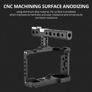 Sony Alpha 7C Video Cage Stabilizer Kit with Handle