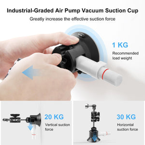 Aluminum Magic Arm with Suction Cup Mount