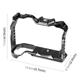 Metal Camera Cage for Canon EOS R7 | Stabilizer Rig | Black