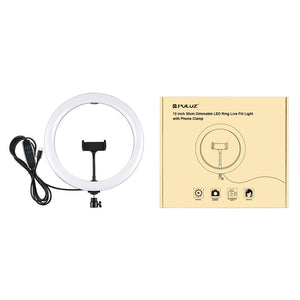 11.8" Dual Colour LED Ring Light with Phone Clamp | 3 Modes