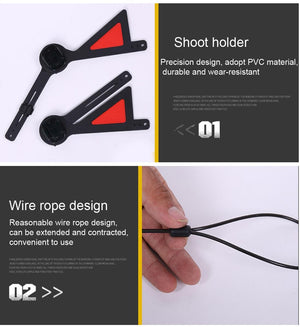 360° Selfie Mount for Action Cameras with Flex Clamp