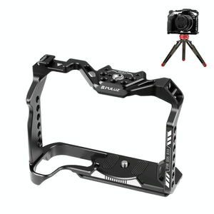 Metal Camera Cage for Canon EOS R10 | Stabilizer Rig | Black