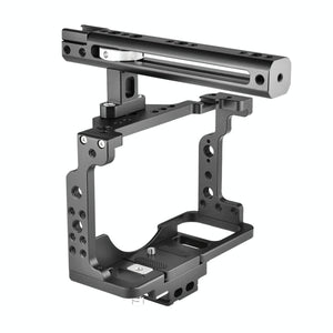 Video Camera Cage Stabilizer with Handle for Nikon Z6 / Z7 | Black