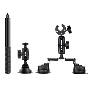 Selfie Stick Kit with Dual Leg & Single Suction Cups