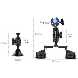 Selfie Stick Kit with Dual Leg & Single Suction Cups