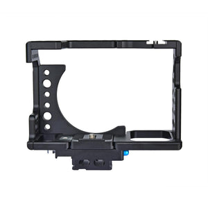 Video Camera Cage Stabilizer for Sony A7K / A72 / A73 / A7S2 / A7R3 / A7R2 / A7X | Black