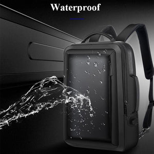 Large Capacity Business Laptop Backpack with USB Port | Breathable & Stylish | Black | 30x12x44cm