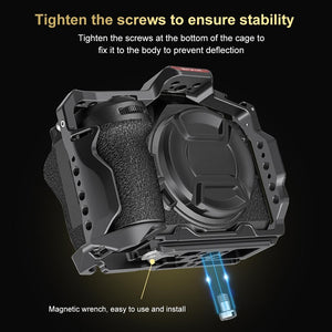 Metal Camera Cage for Nikon Z6III / Z6II | Stabilizer Rig | Black