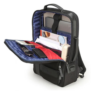 Business Laptop Backpack | Large Capacity | USB Port | Breathable Black | 29x16x44cm
