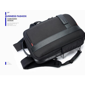 Business Laptop Backpack | Large Capacity | USB Port | Breathable Black | 29x16x44cm