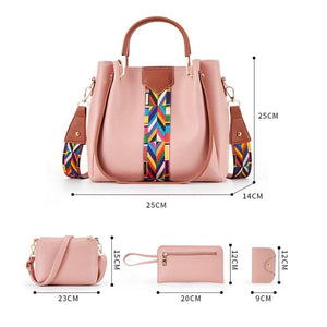 Versatile 4-in-1 Messenger Bag for Women | Fashionable & Spacious | Green