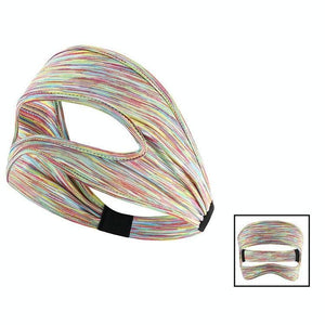 Gray Breathable VR Eye Mask | Lightweight | Orange Gray