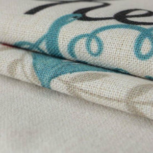 Cartoon Cotton Linen Drum Roller Washing Machine Dust Cover | 83x60x60cm | Bee