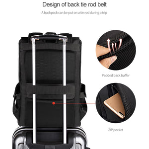 Universal Laptop Backpack with USB Port | 13-15.6 Inch Capacity | Apricot