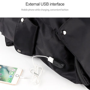 Universal Laptop Backpack with USB Port | 13-15.6 Inch Capacity | Apricot