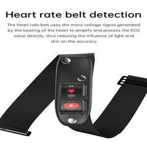 Smart Watch with Heart Rate & Blood Pressure Monitoring | Colour Screen | Red