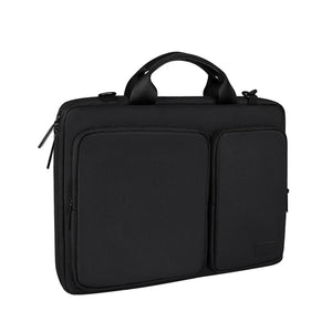 15.6 Inch Detachable Shoulder Laptop Bag | Thickened Polyester | Silver Gray
