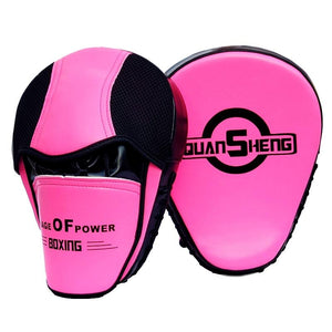 Training Target for Sanda Fighting | Arc Boxing Hand | Fluorescent Pink