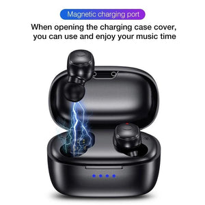Waterproof Mini Touch-Control Bluetooth Earphones | Noise Cancelling | Pink