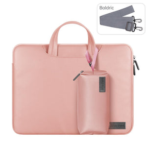 15 Inch Waterproof Laptop Bag | With Power Pack & Inner Pouch | Rose Gold