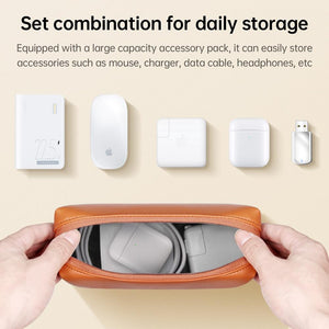 15 Inch Waterproof Laptop Bag | With Power Pack & Inner Pouch | Rose Gold