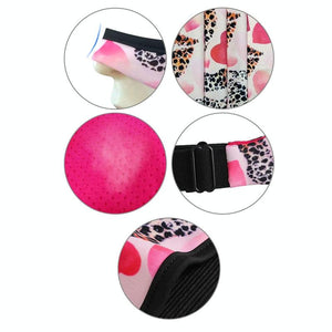 Breathable VR Eye Mask | Sweatproof | Black White Flower