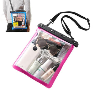 Waterproof Single Shoulder Bag | For Mobile Phone & Small Objects | Multipurpose Design | Blue