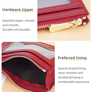 Light & Thin Card Bag Multifunctional Coin Purse | Pink