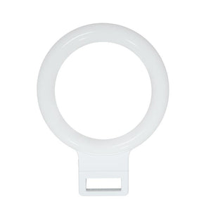 XJ18 Live Self - Timer LED Fill Light | Perfect for Live Streaming | Pink