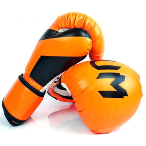 Professional Boxing Gloves for Adult Training | 10Oz Muay Thai Fighting | Fluorescent Yellow