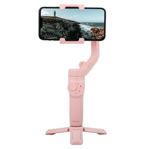 Foldable Vlog Pocket 2 Handheld Stabilizer | Three-Axis Gimbal | Pink