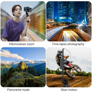 Foldable Vlog Pocket 2 Handheld Stabilizer | Three-Axis Gimbal | Pink