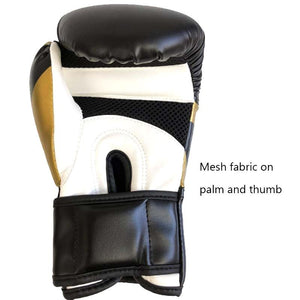 Professional Adult Boxing Training Gloves | 6Oz for Muay Thai Fighting | Fluorescent Orange