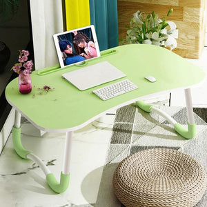 Portable Laptop Desk Stand | Foldable & Non-Slip | Green