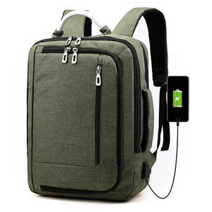 Multifunctional Oxford Laptop Backpack | CXS-620 | Army Green