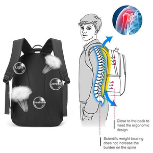 Multifunctional Oxford Laptop Backpack | CXS-615 | Light Grey