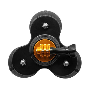 Universal Suction Cup Mount | For Action Cameras | With Tripod & Handle | Gold