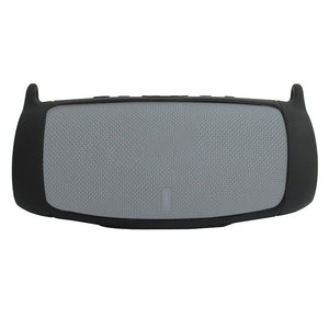 Portable Silicone Speaker Cover with Shoulder Strap & Carabiner for JBL Charge 5 | Blue