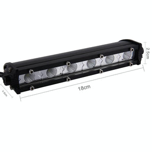 DC 10-30V 18W 2300Lm 6500K Waterproof Vehicle Car Boat Marine 60 Degrees Adjustable External Work Flood Lights | 6 Intense Cree LED Lights | White Light