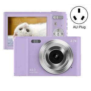 2.7K Full HD 44MP 16x Zoom Digital Camera for Kids | 2.88" Screen | Purple