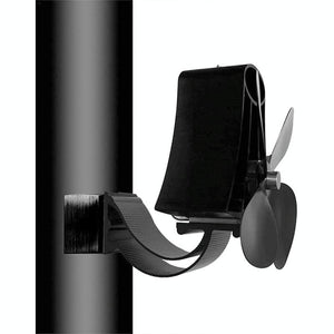 4-Blade Fireplace Stove Fan | Heat Powered | Aluminum (Variant 3)