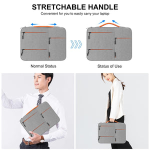 14-15 Inch Laptop Sleeve Briefcase | For MacBook | Samsung | ThinkPad | Sony | Dell | Alienware | Chuwi | Asus | HP | Navy Blue