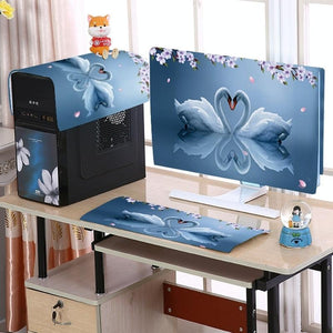 22” Desktop Computer LCD Monitor Dust - Proof Cover | Cloth Material | Good Night
