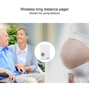 Home Music Remote Control Wireless Doorbell with 38 Polyphony Sounds | White