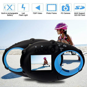 Mini Keychain Digital Camera for Kids | 5MP | 1.5" Screen | Gift | Yellow