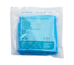 1 Pack | Multigate Basic Dressing Pack with Non-Woven Balls | SmartTab