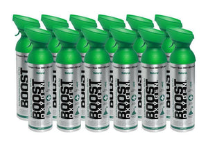 12pk Boost Pure Oxygen Cans | 10 Litres | 200 Breaths | Supplemental Oxygen for Energy & Recovery