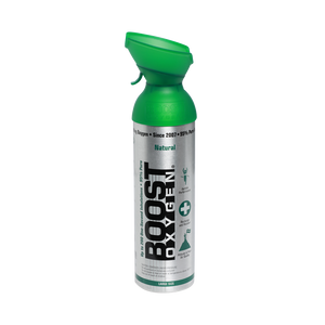 Boost Pure Oxygen Can | 10 Litres | 200 Breaths | Supplemental Oxygen | 1 Pack