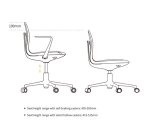 UFOU Joyin Tail Designer Ergonomic Chair | Flamingo