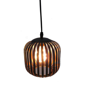 Hanging Ceiling Metal LED Pendant Lamp | Light Holder Base with Timer